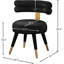 Chaise d'appoint rembourrée en velours Reimers-1441763668