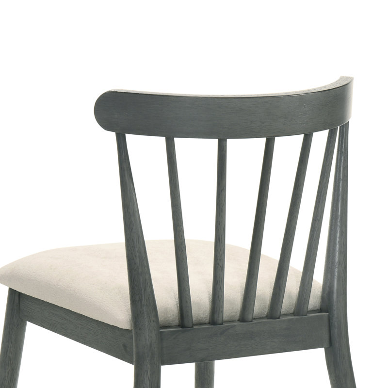 Chaises de salle à manger rustiques 2 pièces 2 pièces