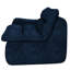 Élégante chaise longue paresseuse - bleu, mousse haute pour un repos élégant, un intérieur moderne et un séjour confortable-2138992812