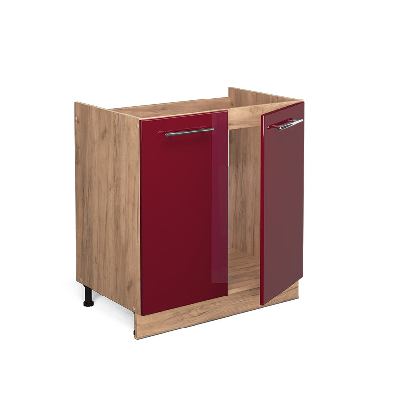 Fame 217 + front GKO_80 x 82 x 51.6, Brown/Red