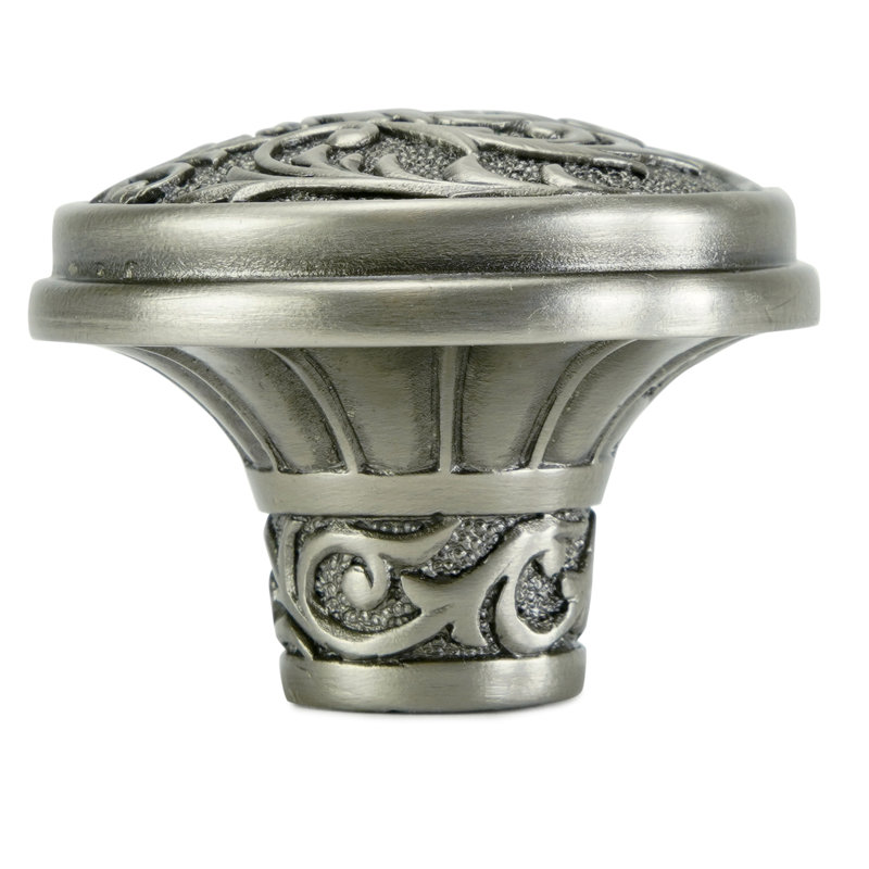 GLENDALE KNOB IN ANTIQUE NICKEL PLATE