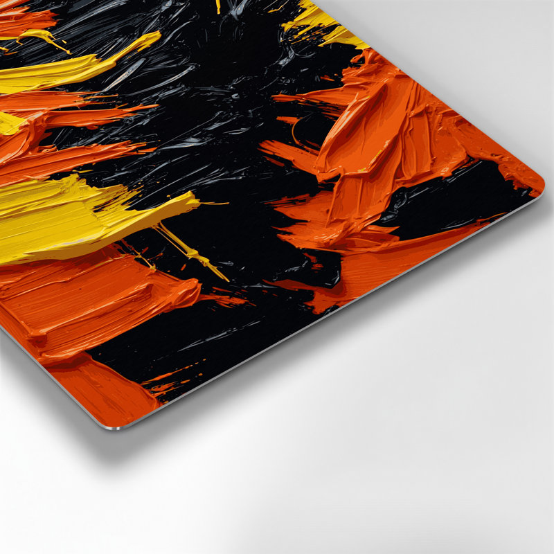 «Neo Expressionism 29», art mural en métal noir