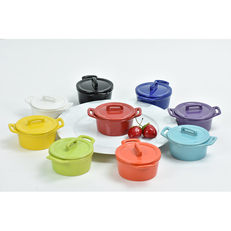 Omniware Round Mini Baker, Citron