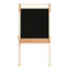 Chevalet d'art commercial en bois avec tableau noir et tableau effaçable Bright Bright Beginnings