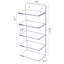 Sunglasses Wall Mounted Jewellery Holder