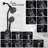 Drillfree Stainless Steel Slide Bar Combo Rain Showerhead 7Setting Hand, Dual Shower Head Spa System (Roughin Valve Included)-126231957