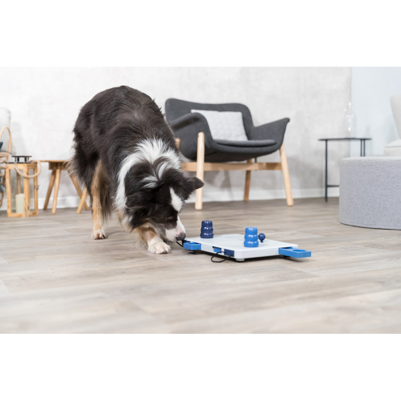 TRIXIE Move2Win Strategy Game, Advanced Dog Puzzle Toy, Level 3 Activity, Treat Puzzle