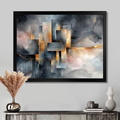 Burnley Geometric Ink Pulse I - Constructivism, art mural