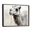 Minimalisme monochrome chameau sur toile-300177237-475528352