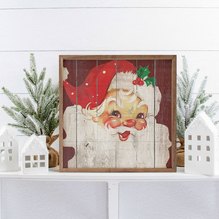 mid-century vintage Santa Claus Brings Good Cheer swanky swig