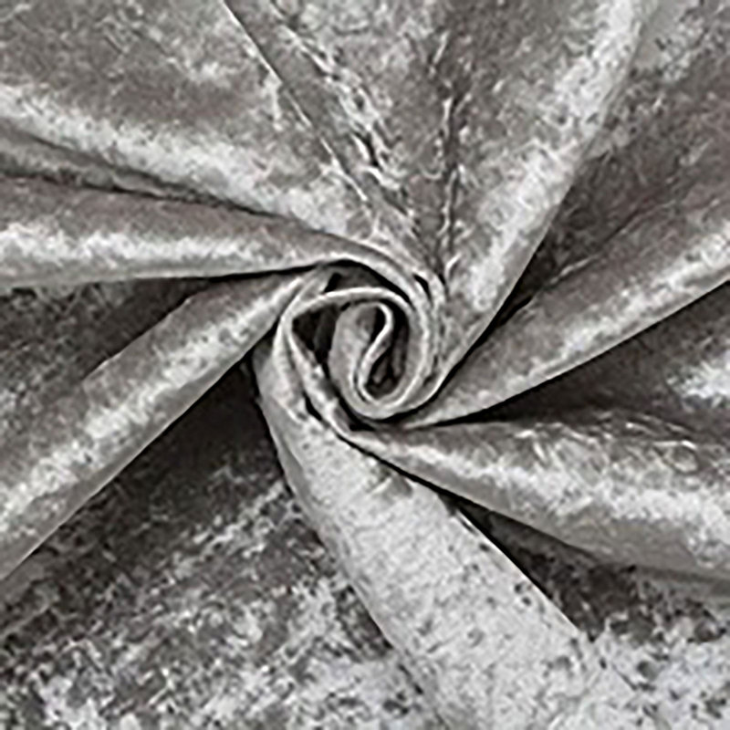 Bergenia Upholstered Headboard, Double (4'6), Ice, Crushed Velvet