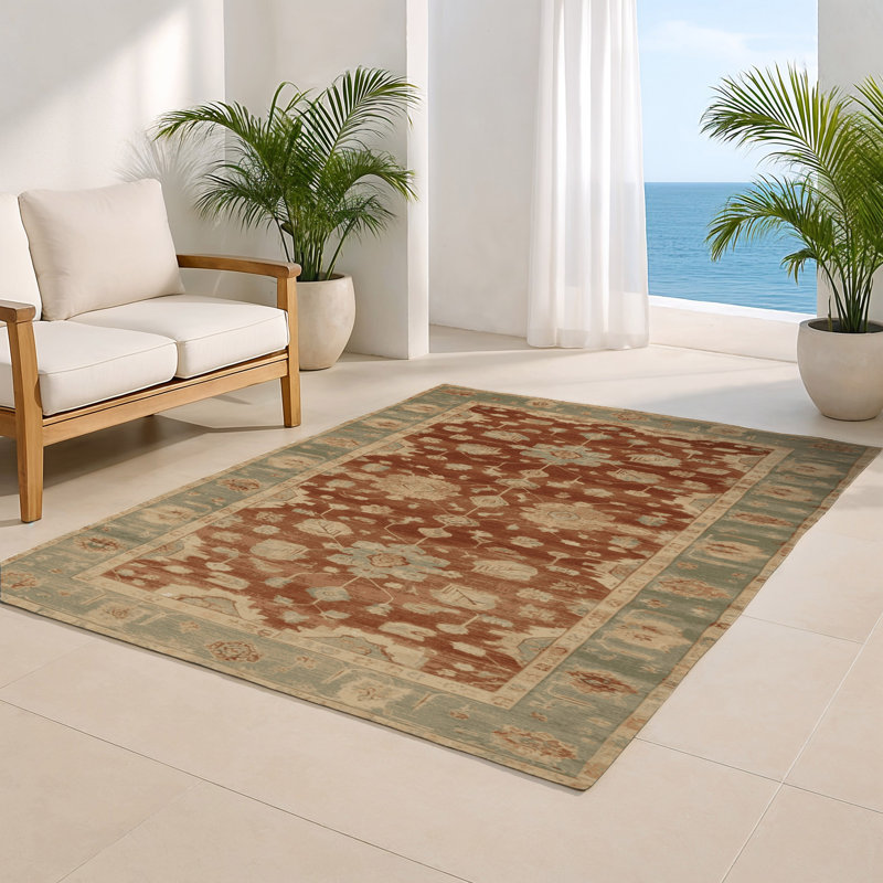 Tapis d'intérieur et d'extérieur surteint beige, Rectangulaire 2 pi x 3 pi