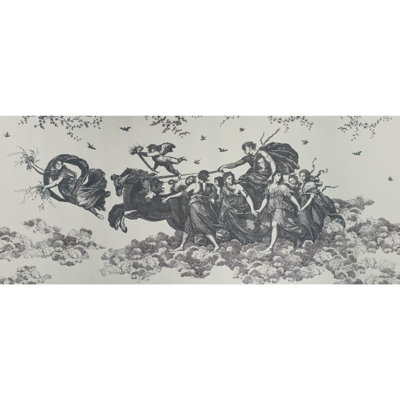 Schumacher x Jill Lasersohn Chariot Of Dawn Toile Panel Set