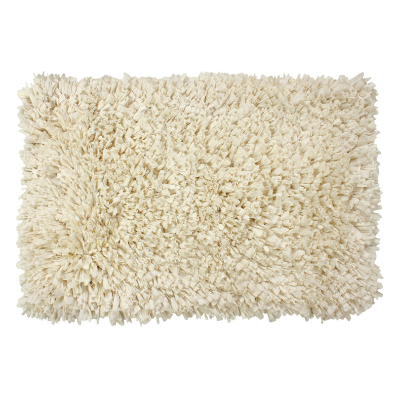 Tapis de bain Tissue, Ivoire