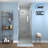 30-32 in.W x 72 in.H Pivot Frameless Glass Shower Door with SGCC Certified Glass-72146929