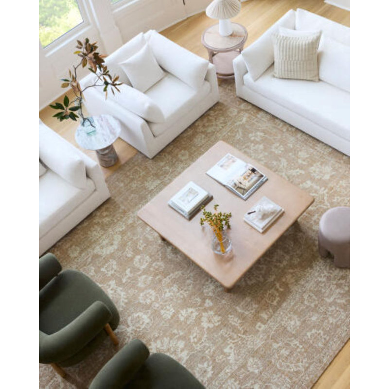 Tapis tissé à la main Gurkamal, Rectangle 9 pi x 12 pi
