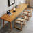 Brown Rectangular Solid Wood desk-108803822