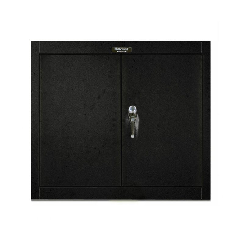Armoire de rangement 2 portes 400 Series, Noir