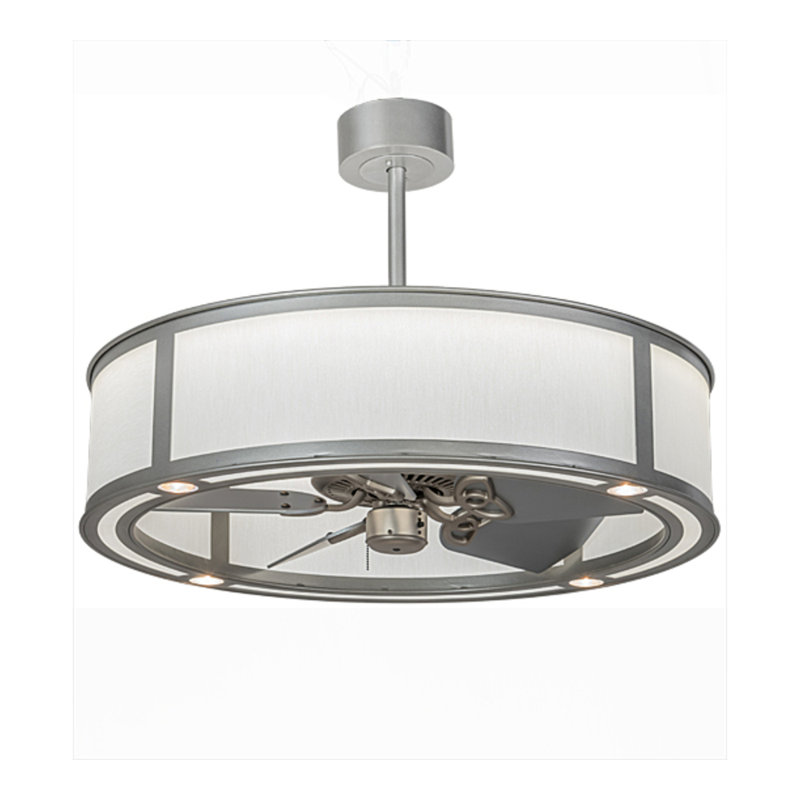 Smythe Craftsman LED Downrod Ceiling Fan