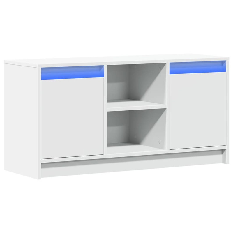 Cyarah TV Stand, White, 100cm