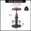 Tabouret de bar de cuisine antique et industriel-114234864-114234862-114234868