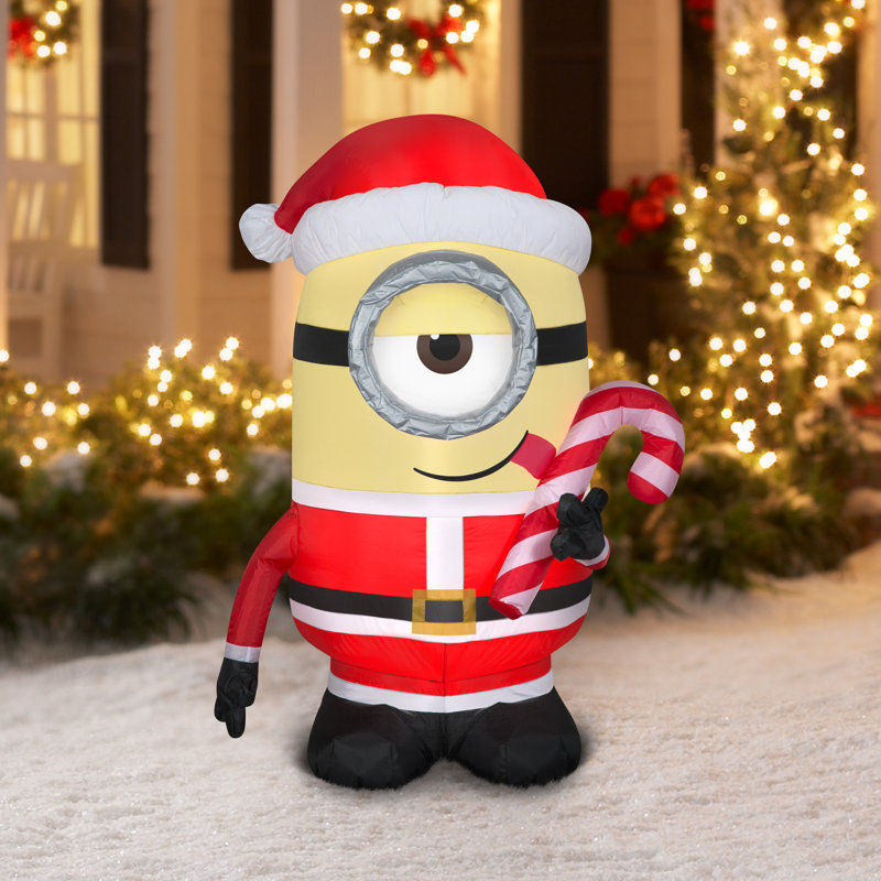 Canne gonflable Minion Stuart, H 53,94 po x l 39,37 po x P 29,53 po