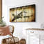 "Avion militaire rustique" sur toile-1132532412
