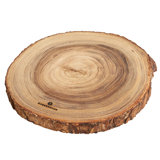 Wood Serving Board, Acacia Wood, Round