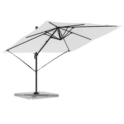 Cantilever Parasol with Pulley Lift