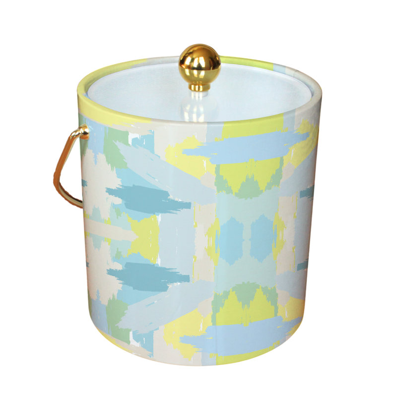 Seau à glace Mila, Bleu / Vert / Jaune