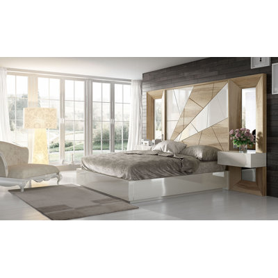 Burcott Solid Wood Standard 3 Piece Bedroom Set by Everly Quinn