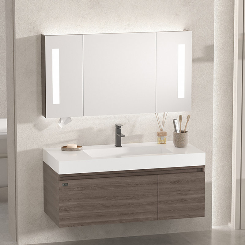 Retro minimalist bathroom cabinets