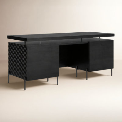 Raffael Solid Wood Credenza Desk