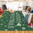 Christmas Snowflake Area Rug Green 3'x5' Rug Washable Non Slip Winter Christmas Rug for Living Room Living Room Dorm Christmas Decorations-2107167974