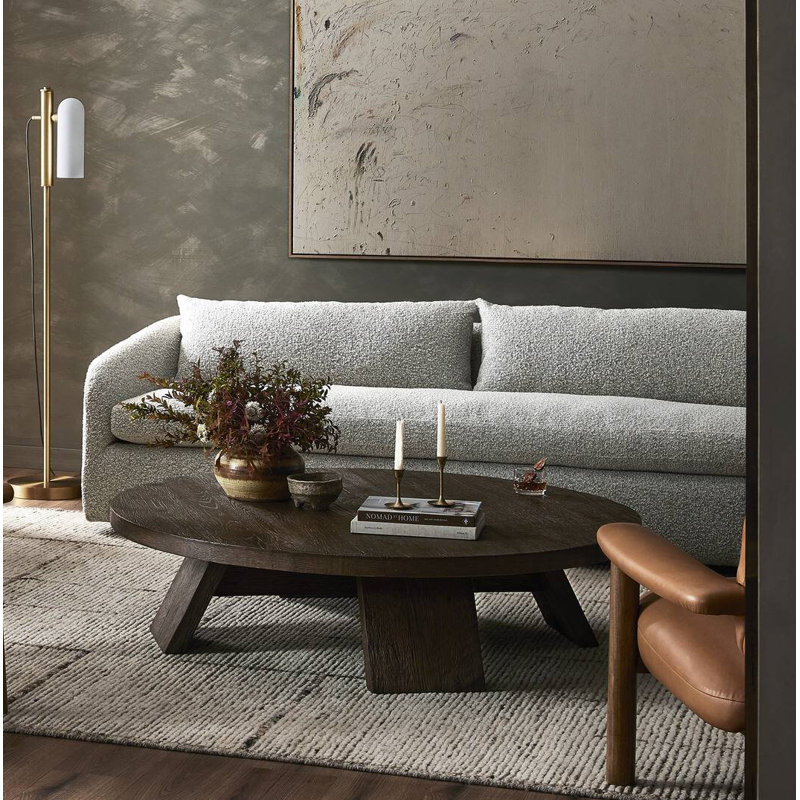 Topanga Sofa 97" - Knoll Domino