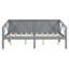 Lit de jour double, gris