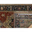 Tapis de couloir 2 pi 6 po x 8 pi rouge noué à la main avec motif Dileo néo-zélandais tissé à la main et tissé plus dense