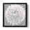 «Dandelion 7» par Irena Orlov, reproduction d'art sur toile encadrée blanche et grise