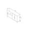 Odessa 80cm Sideboard-105726378