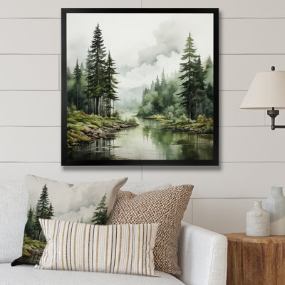 " Pine Tree Silent Wilderness "