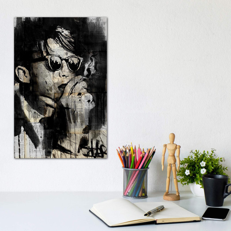 Auteur 1 Piece Wrapped Canvas Wall Art, 20.32 cm H x 30.48 cm W
