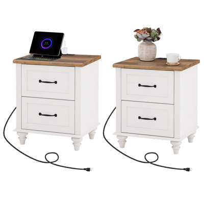 Ninh 2 - Drawer End Table Set