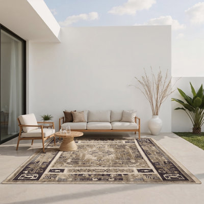 Corinthian Whispers Indoor And Outdoor Area Rug