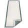 Panama Flatweave GreenCream Rug