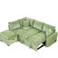 Lit modulaire convertible en, avec, 2 coussins, ports - Douilles de rangement ergonomiques et énergiques-1105901200