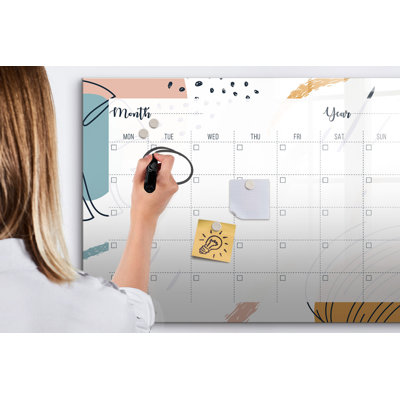 Magnetic Glass Dry Erase Board