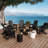 Two in a set  Adirondack Chair with Cup Holder All-Weather Reclining Chair for Patio Deck Backyard and Poolside-114222261