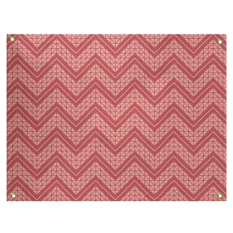 Tapisserie Stephenie, H 26 po x l 36 po, Rouge