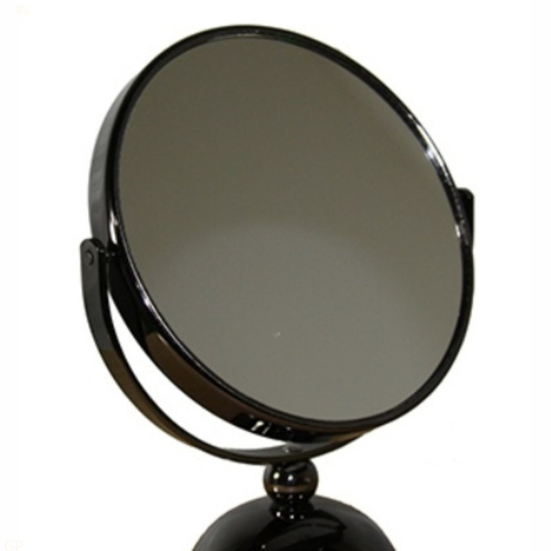 Miroir de maquillage 5,5 po de diamètre chromé, grossissement X5