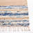 Makensy Hand Woven Jute/Wool/Cotton Striped Rug in Brown/Navy Blue-62118171